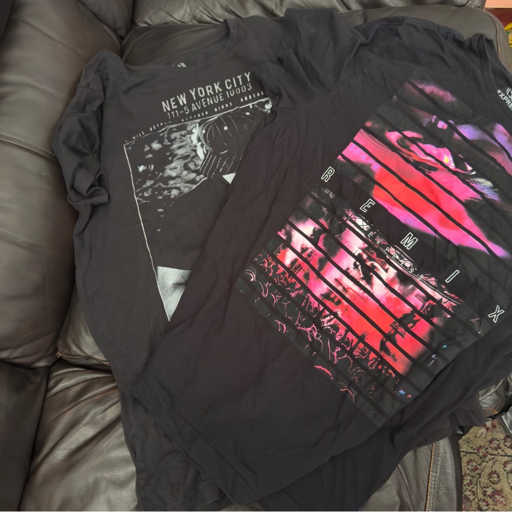 Express Graphic Tee 2-pk Black